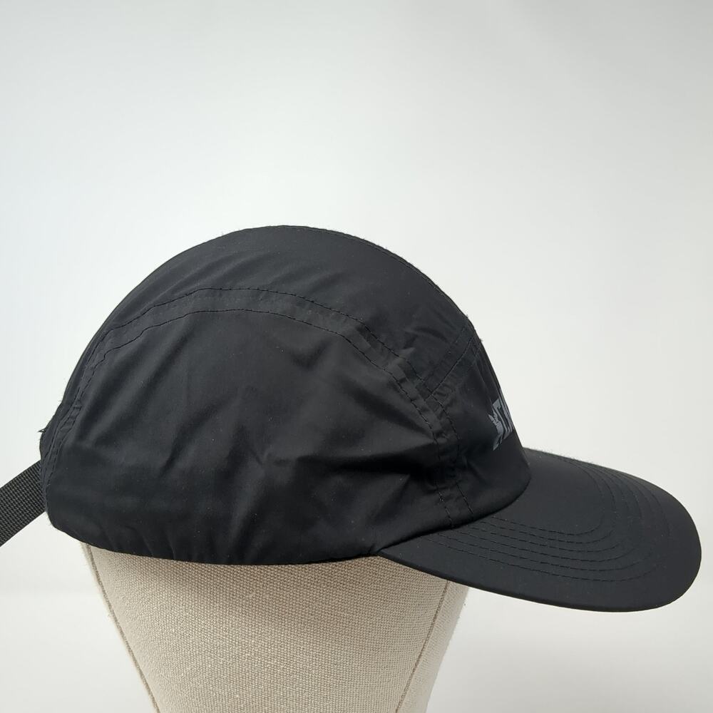 Chrome Slideback 5 Panel Hat Solid Black One Size… - image 5